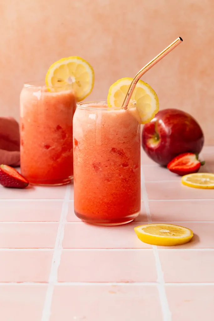 Easy Blender Cosmic Crisp® Apple and Strawberry Lemonade