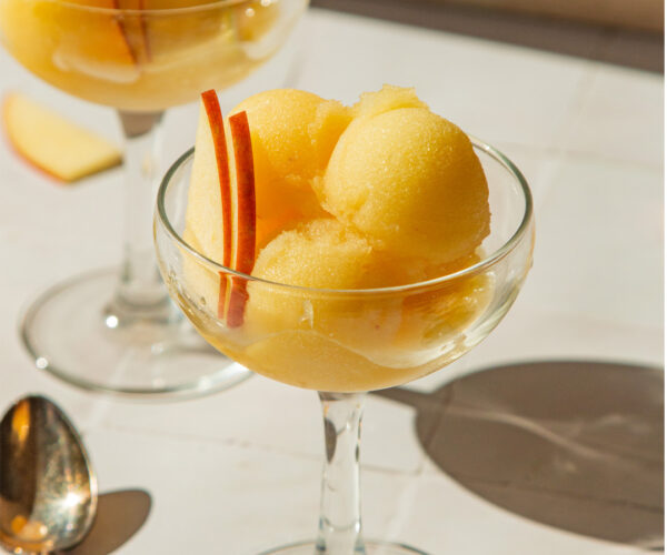 Lemon & Cosmic Crisp Apple Sorbet