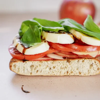 Cosmic Crisp Caprese Sandwhich 2